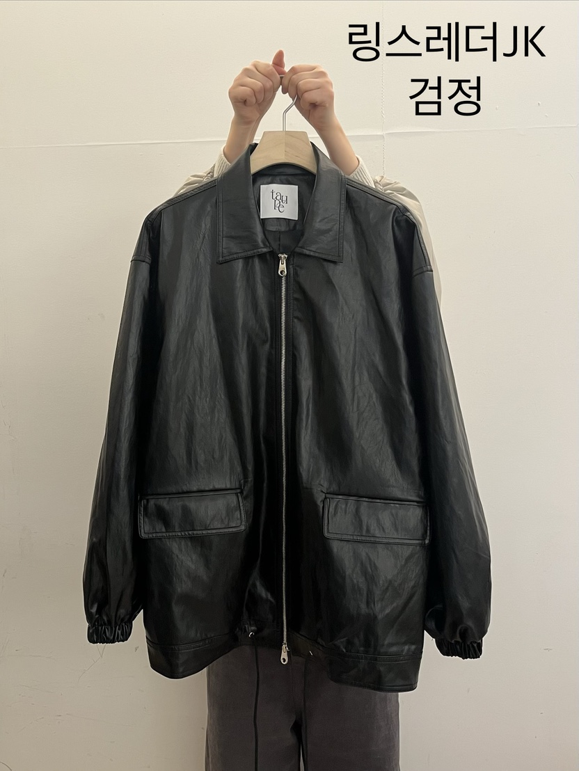 TAUPE韓國代購女裝新款時尚熱賣真品休閑26春夏人氣夾克皮革TAUPE夾克圖色1
