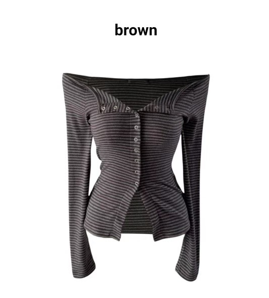 BUTTON 12東大門直郵女裝新款時尚推薦真品職業人氣長袖T恤BUTTON 12長袖T恤圖色2