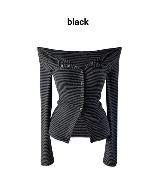 BUTTON 12東大門直郵女裝新款時尚推薦真品職業人氣長袖T恤BUTTON 12長袖T恤圖色3