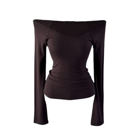 BUTTON 12韓國代購女裝新款休閑人氣時尚推薦熱賣長袖T恤BUTTON 12長袖T恤圖色2