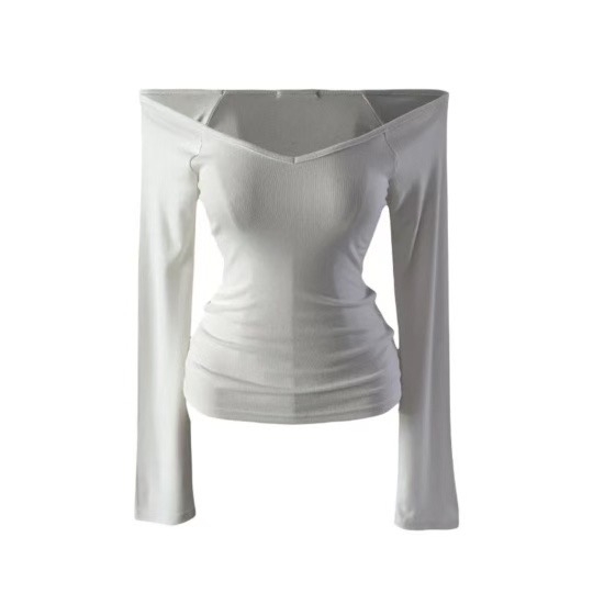 BUTTON 12韓國代購女裝新款休閑人氣時尚推薦熱賣長袖T恤BUTTON 12長袖T恤圖色3