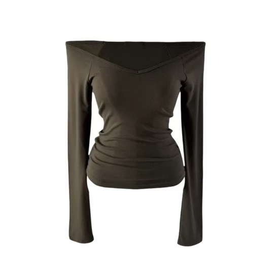 BUTTON 12韓國代購女裝新款休閑人氣時尚推薦熱賣長袖T恤BUTTON 12長袖T恤圖色4