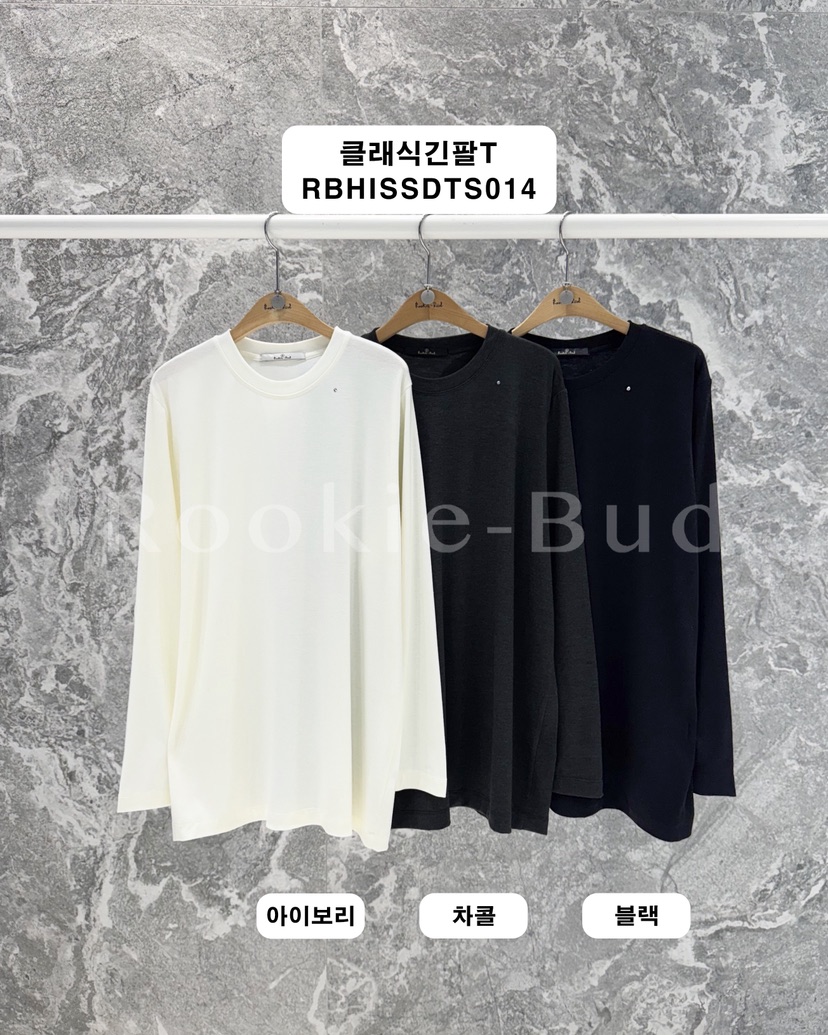 ROOKIE BUD韓國代購女裝新款熱賣職業真品推薦26春夏長袖T恤ROOKIE BUD-L長袖T恤