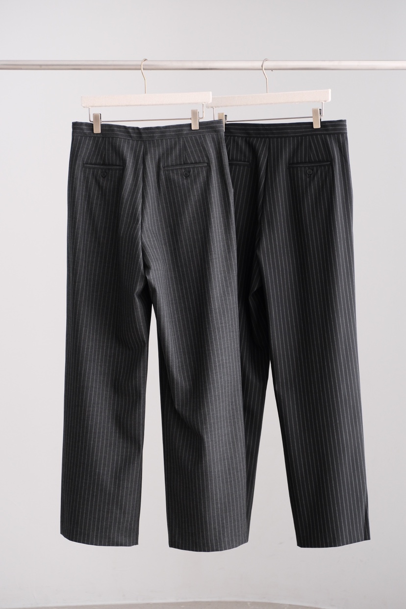 SORBET/FLAT WHITE東大門代購女士新款人氣26春夏休閑褲條紋SORBET/FLAT WHITE休閑褲