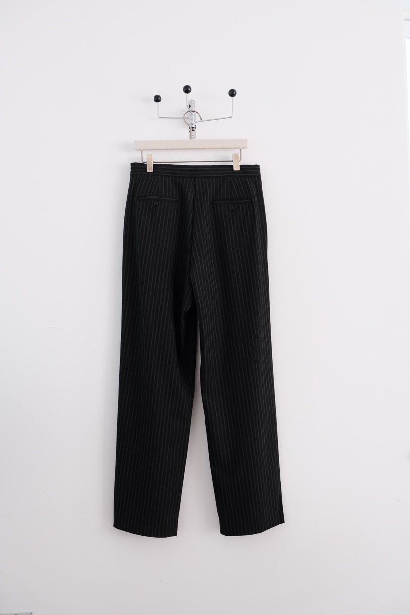 SORBET/FLAT WHITE東大門代購女士新款人氣26春夏休閑褲條紋SORBET/FLAT WHITE休閑褲