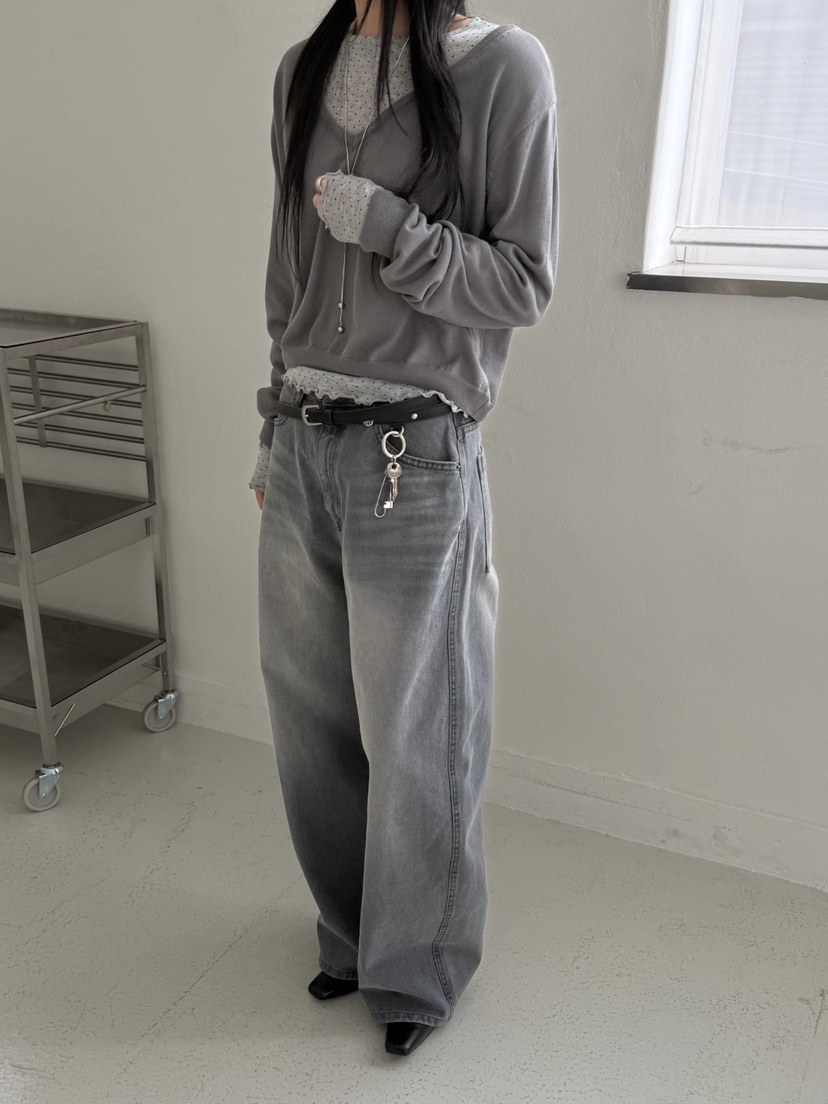 TAUPE東大門代購女士新款熱賣26春夏休閑人氣真品長袖T恤TAUPE長袖T恤