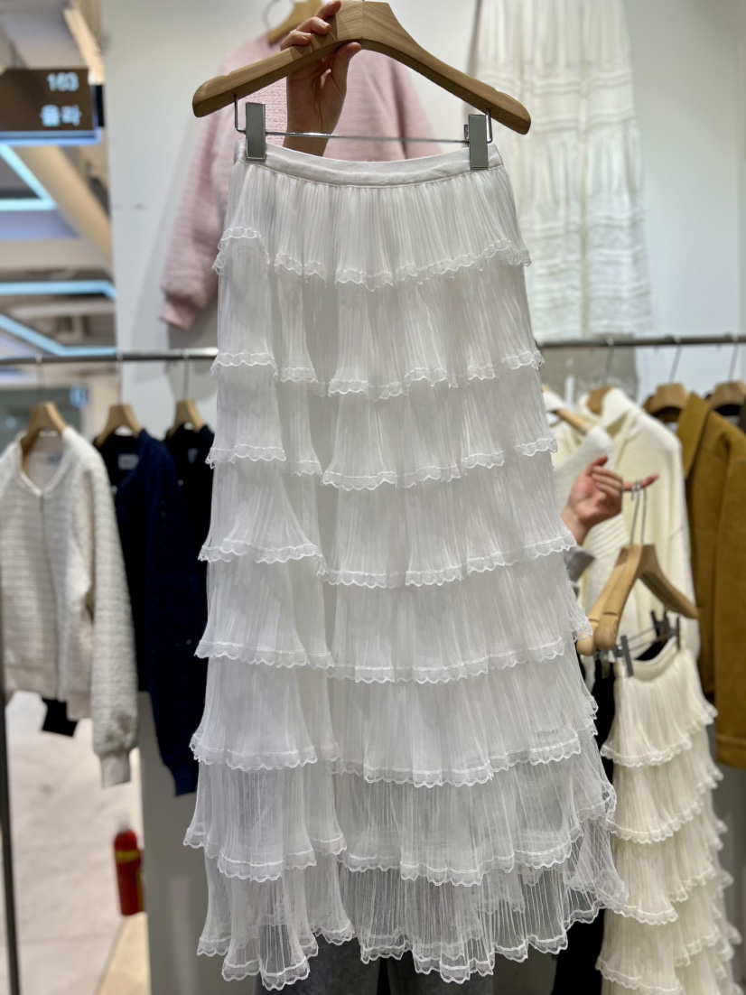 OLA東大門代購女士新品人氣時尚熱賣真品職業26春夏休閑長裙mellor/OLA長裙圖色1