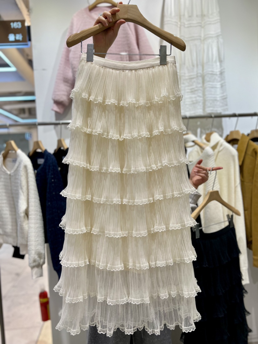 OLA東大門代購女士新品人氣時尚熱賣真品職業26春夏休閑長裙mellor/OLA長裙圖色2