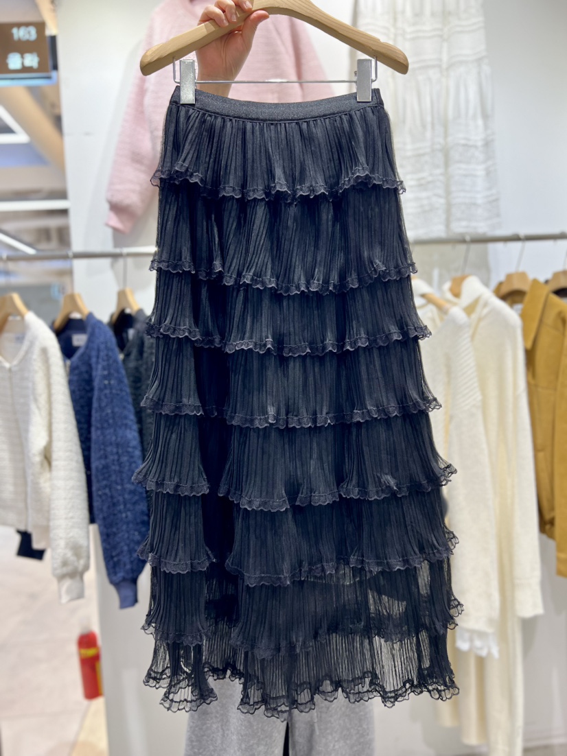 OLA東大門代購女士新品人氣時尚熱賣真品職業26春夏休閑長裙mellor/OLA長裙圖色3