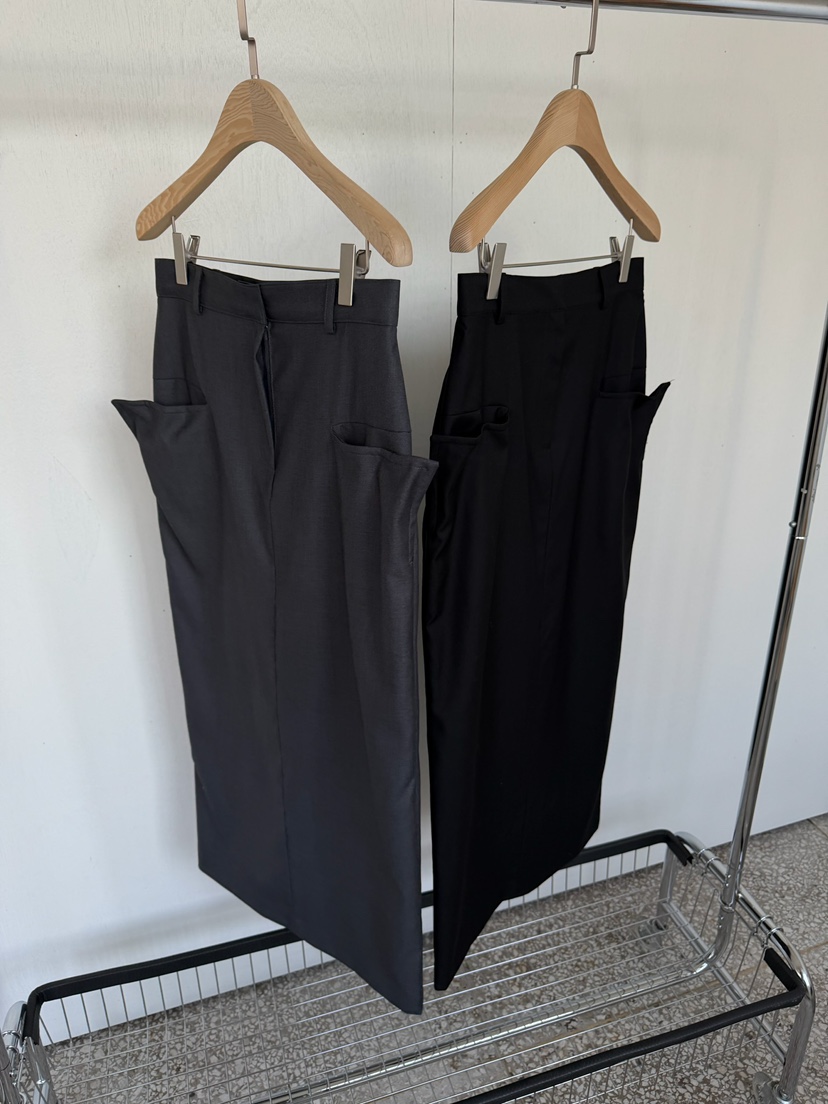 AWESOMESAUCE韓國代購女士新款時尚職業推薦休閑真品長裙AWESOME SAUCE長裙