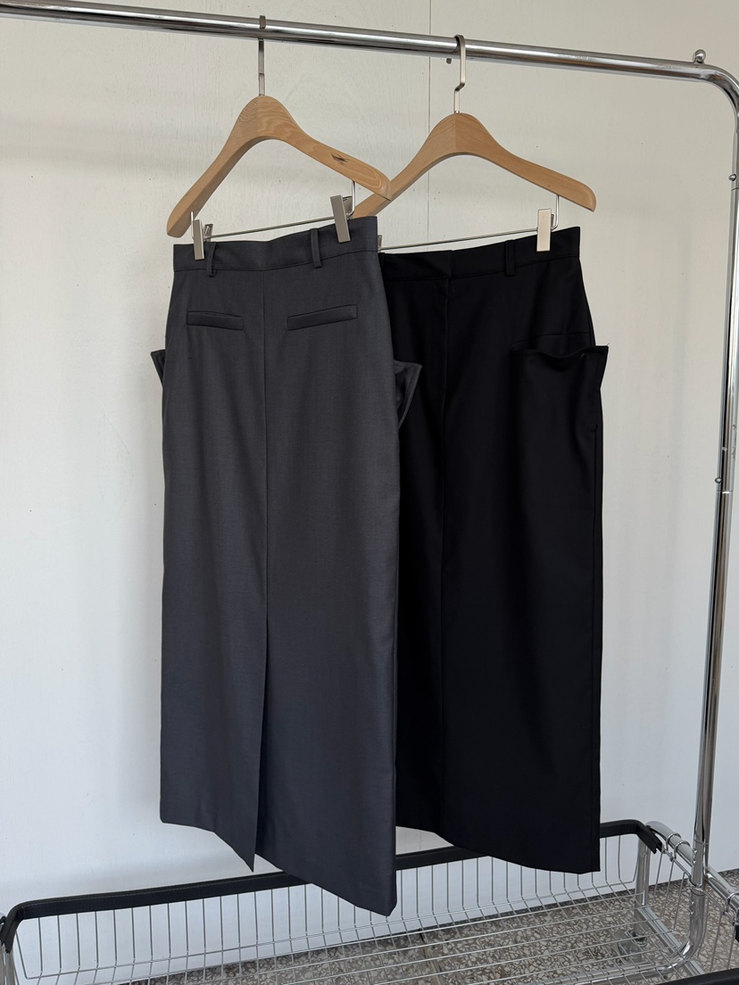 AWESOMESAUCE韓國代購女士新款時尚職業推薦休閑真品長裙AWESOME SAUCE長裙