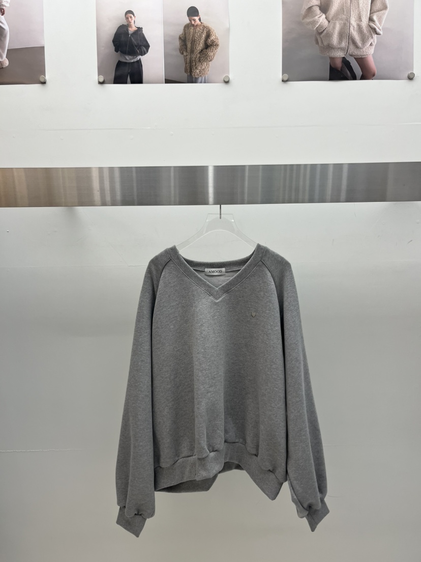 AMOOD韓國代購女士新款休閑熱賣推薦職業26春夏人氣時尚衛衣AMOOD衛衣圖色2