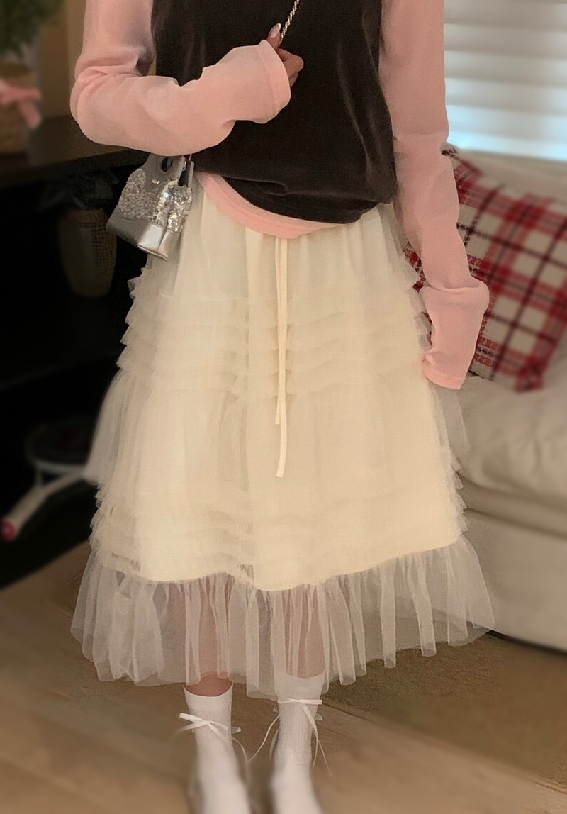 OLA韓國代購女士新品職業推薦時尚26春夏真品半身裙中短裙mellor/OLA半身裙/中短裙