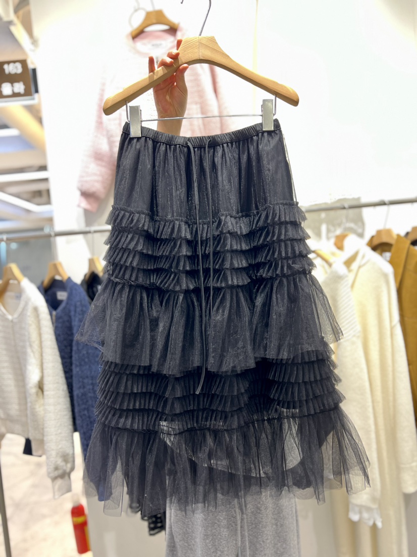 OLA韓國代購女士新品職業推薦時尚26春夏真品半身裙中短裙mellor/OLA半身裙/中短裙圖色3