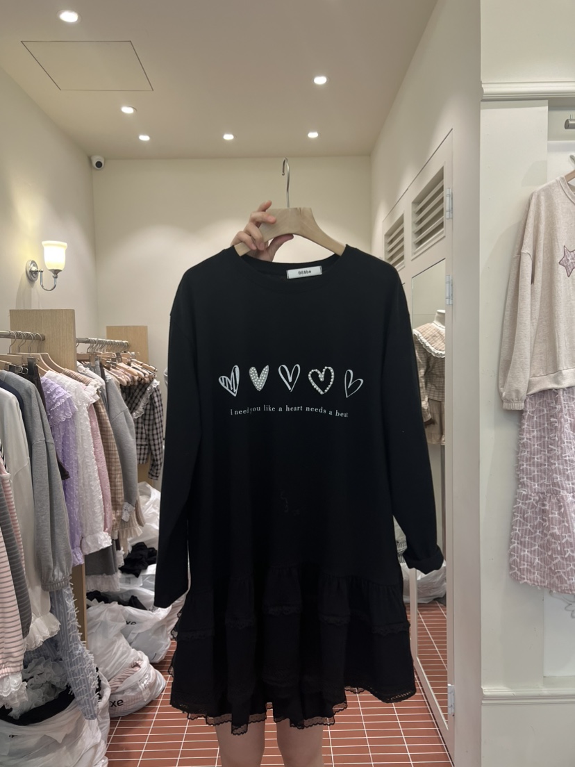 BE&amp;BE東大門直郵女裝新品真品休閑26春夏推薦連衣裙BE&be連衣裙圖色1