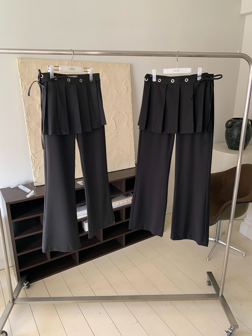 ESCHER韓國直郵女士新款休閑時尚真品熱賣26春夏人氣休閑褲ESCHER休閑褲