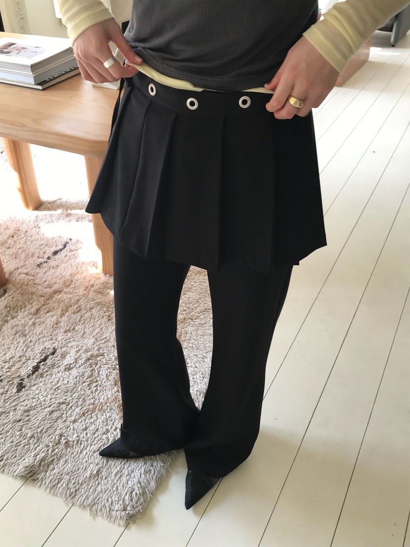 ESCHER韓國直郵女士新款休閑時尚真品熱賣26春夏人氣休閑褲ESCHER休閑褲