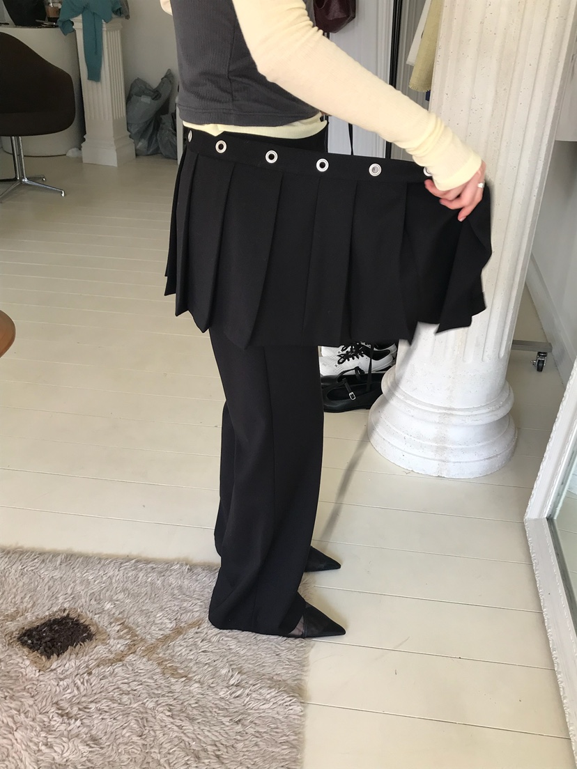 ESCHER韓國直郵女士新款休閑時尚真品熱賣26春夏人氣休閑褲ESCHER休閑褲