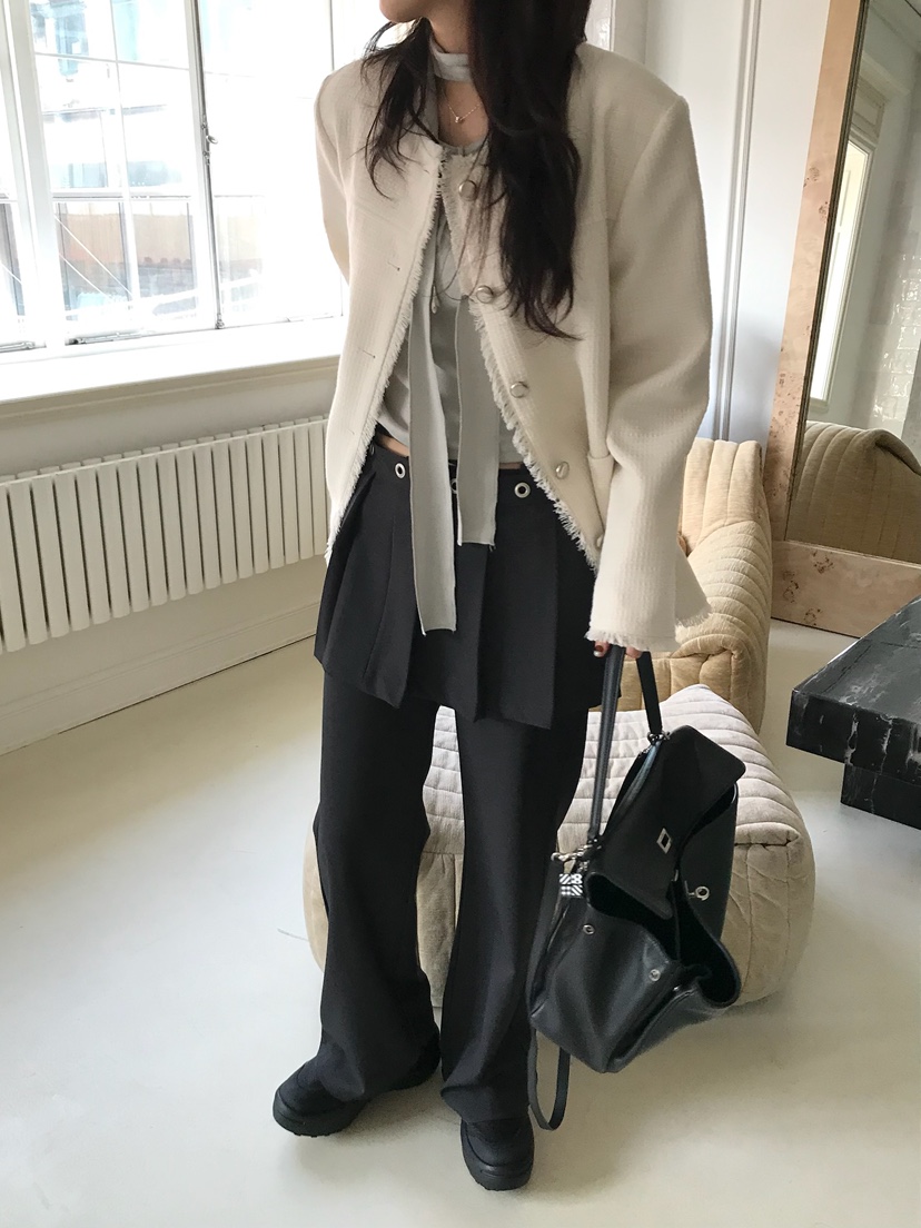 ESCHER韓國直郵女士新款休閑時尚真品熱賣26春夏人氣休閑褲ESCHER休閑褲