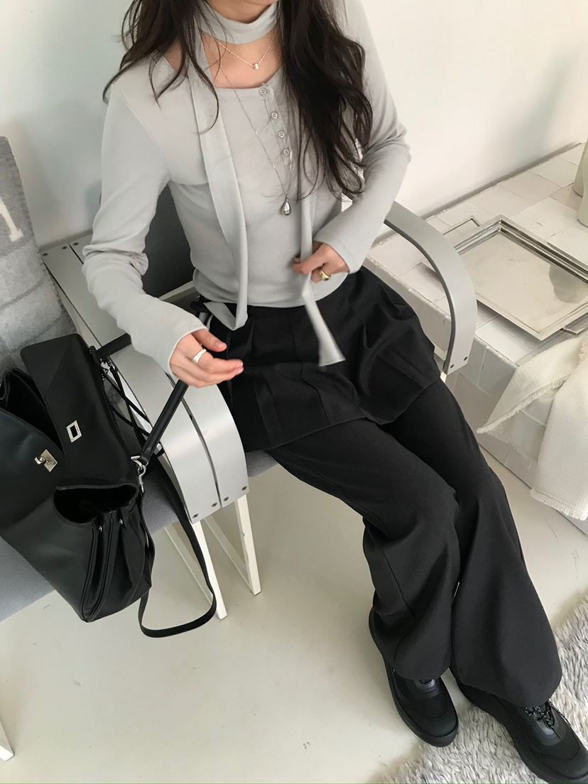 ESCHER韓國直郵女士新款休閑時尚真品熱賣26春夏人氣休閑褲ESCHER休閑褲