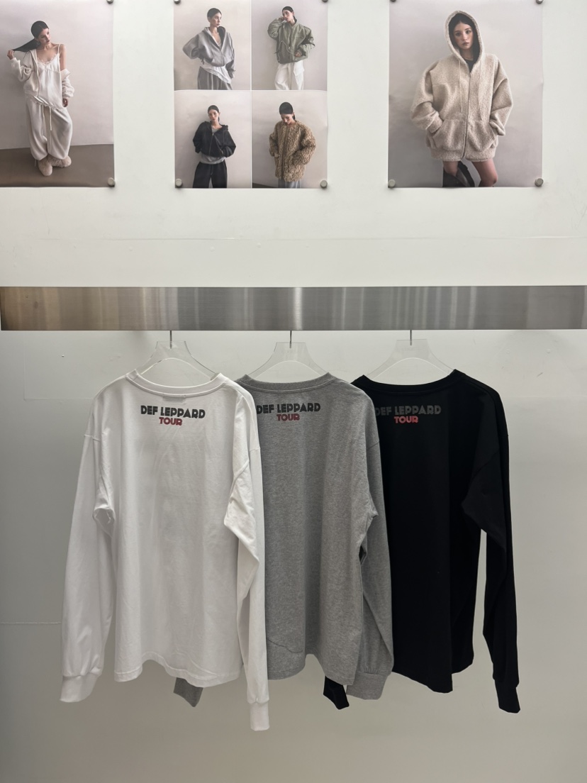 AMOOD東大門直郵女裝新款職業26春夏休閑時尚真品長袖T恤AMOOD長袖T恤