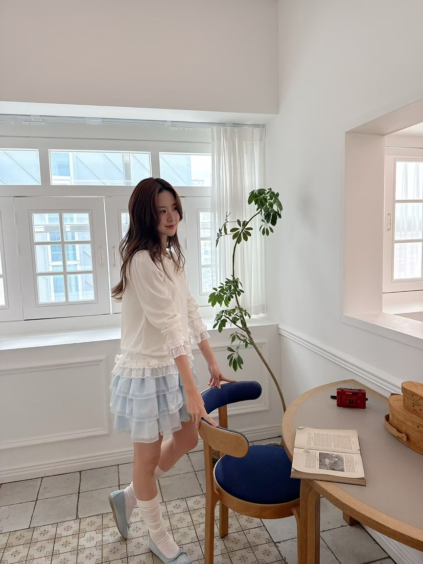 BE&amp;BE韓國直郵女裝新款真品職業休閑推薦26春夏長袖T恤BE&be長袖T恤