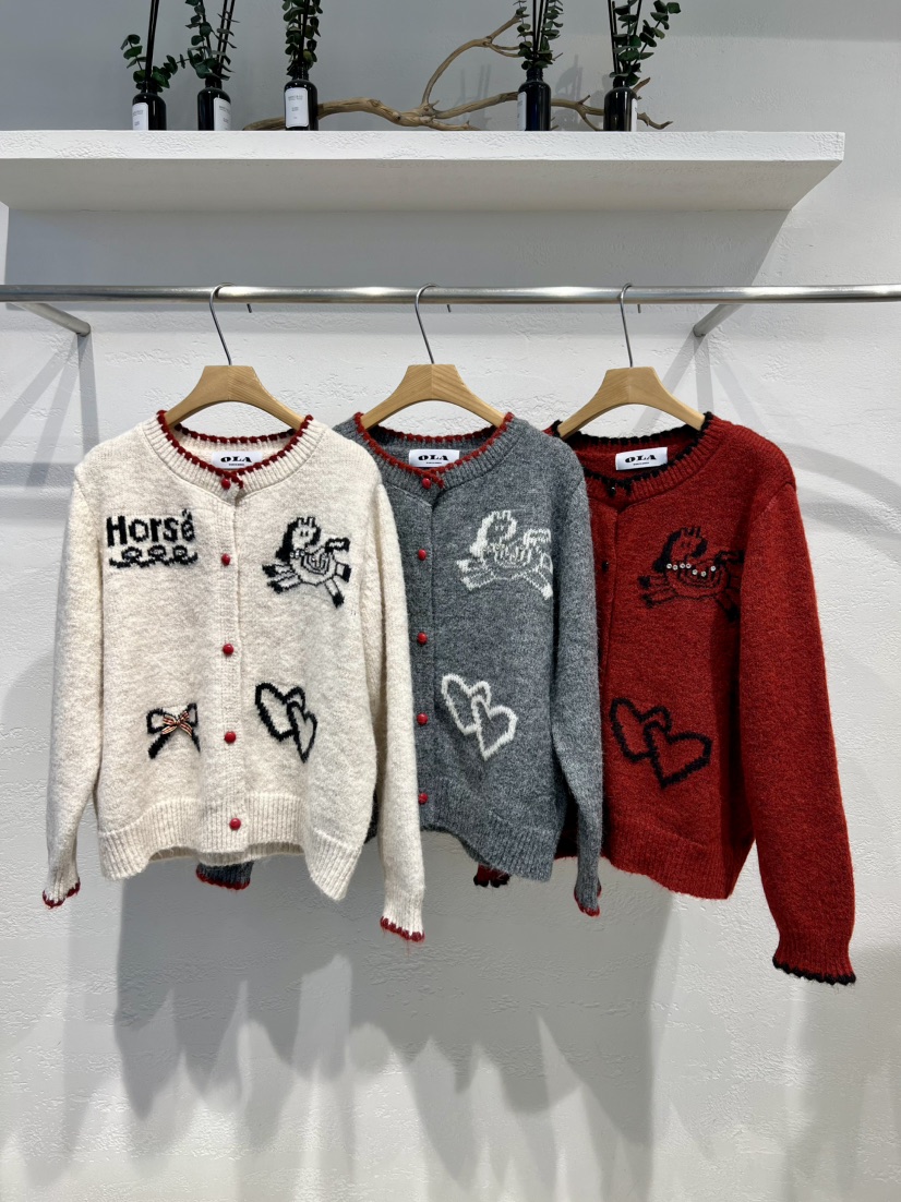 OLA東大門代購女裝新款熱賣真品時尚職業推薦26春夏針織衫mellor/OLA針織衫