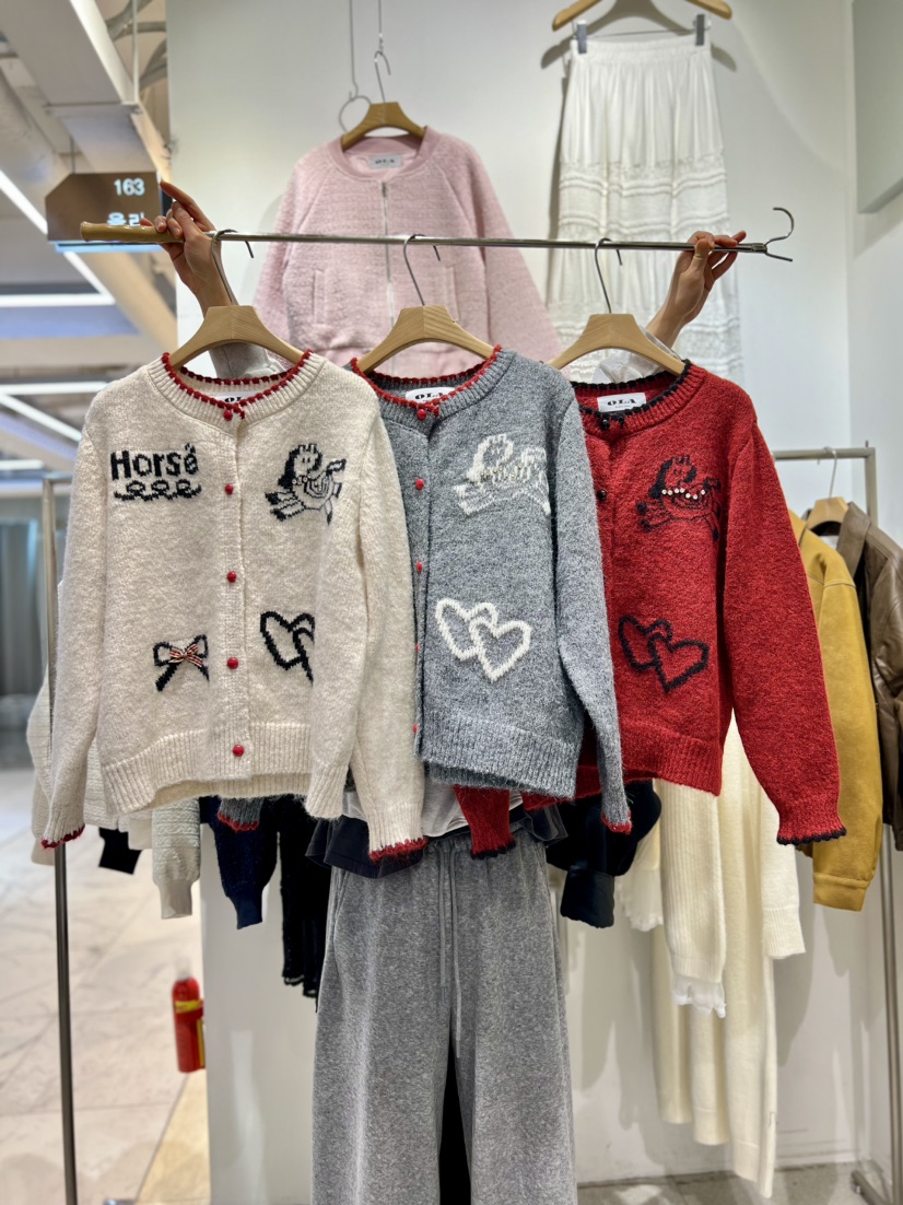 OLA東大門代購女裝新款熱賣真品時尚職業推薦26春夏針織衫mellor/OLA針織衫