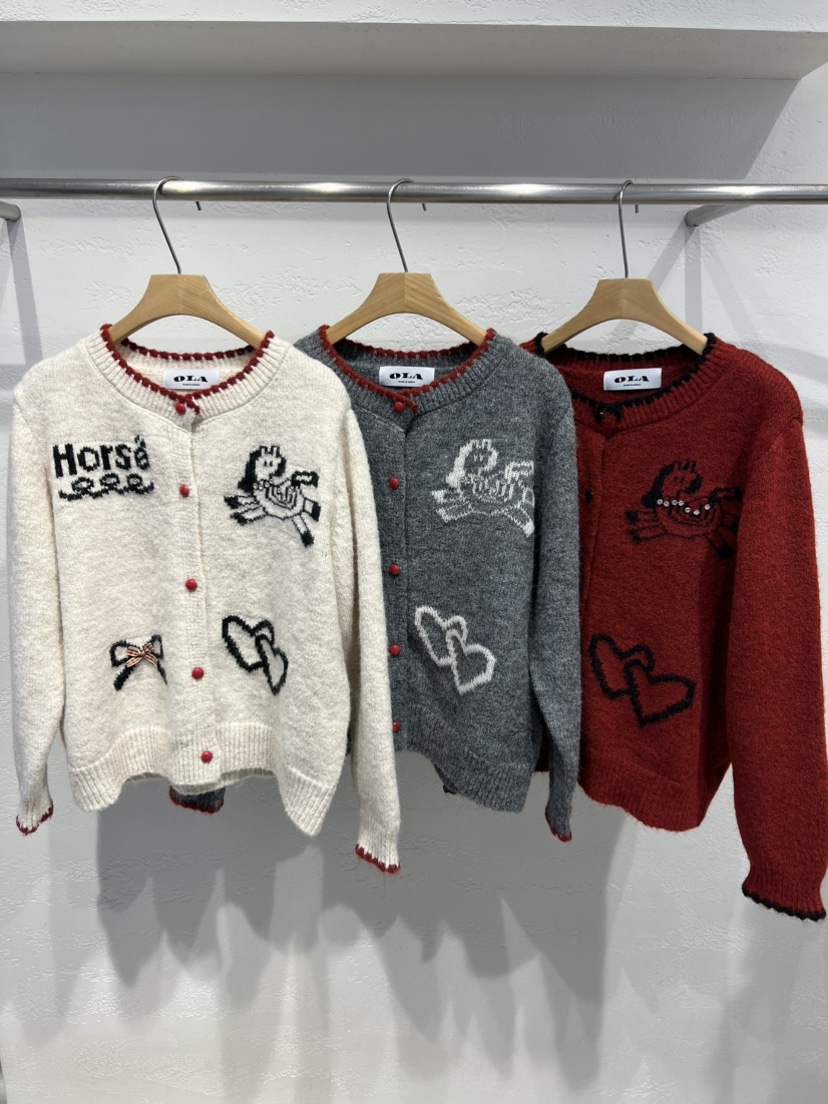 OLA東大門代購女裝新款熱賣真品時尚職業推薦26春夏針織衫mellor/OLA針織衫