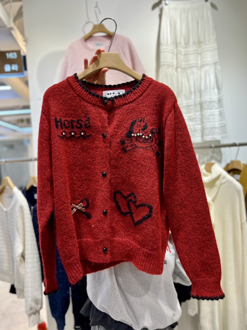 OLA東大門代購女裝新款熱賣真品時尚職業推薦26春夏針織衫mellor/OLA針織衫圖色3