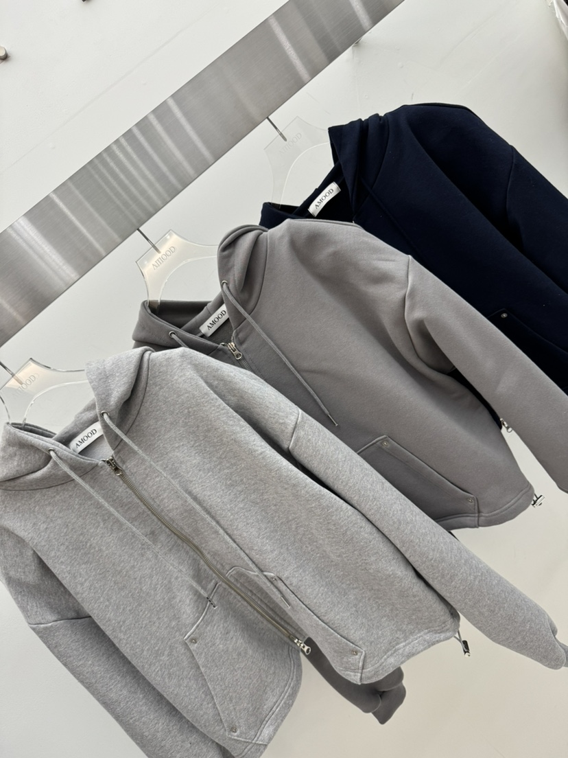 AMOOD東大門代購女裝新品休閑26春夏推薦人氣時尚真品衛衣AMOOD衛衣