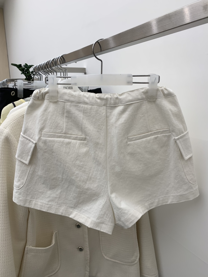 ESCHER東大門實拍女士新款熱賣時尚26春夏職業推薦短褲工裝ESCHER短褲