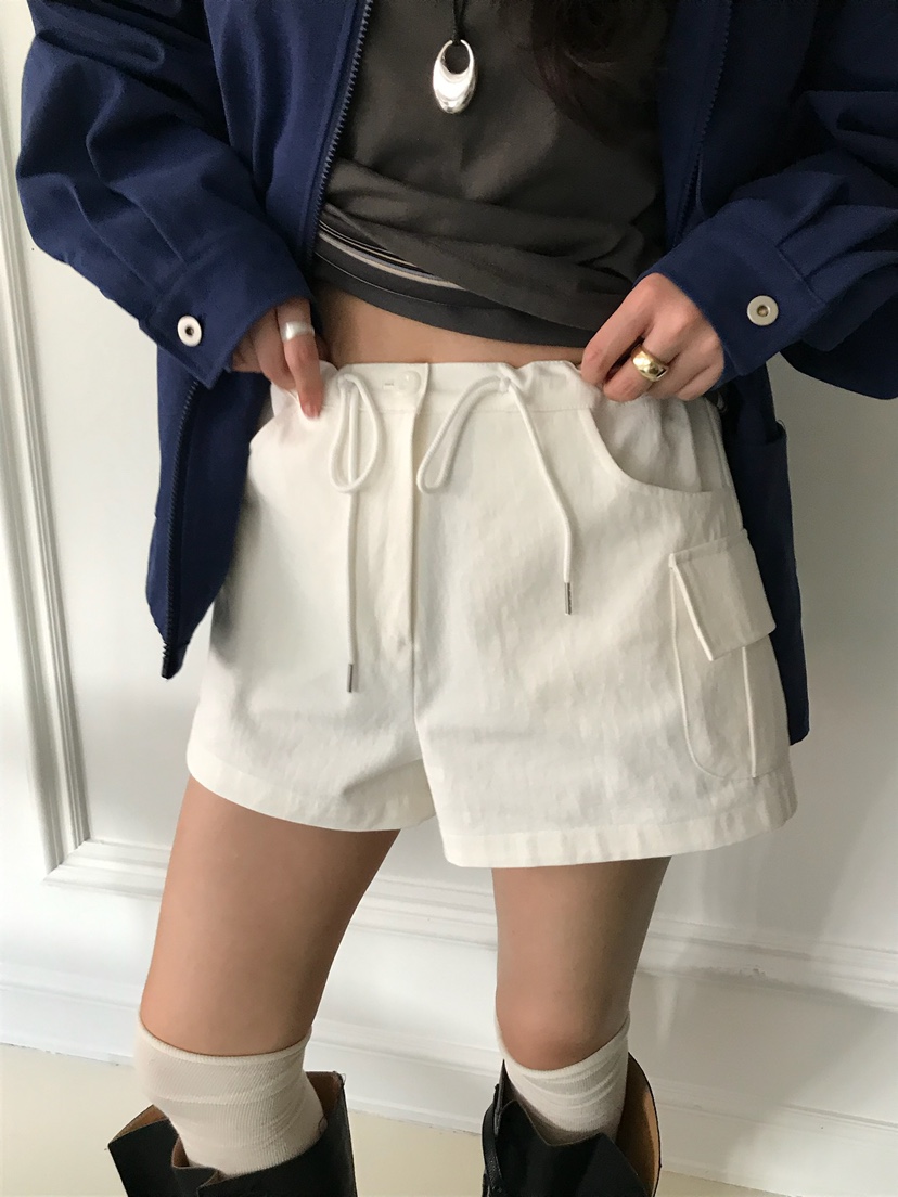 ESCHER東大門實拍女士新款熱賣時尚26春夏職業推薦短褲工裝ESCHER短褲