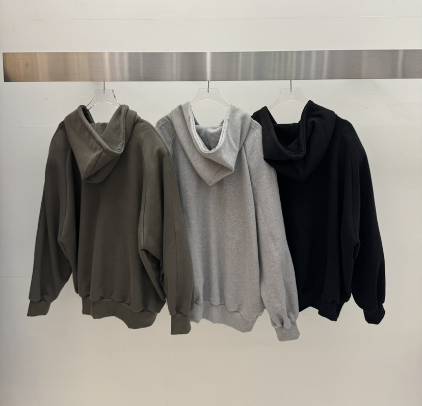 AMOOD東大門實拍女裝新款推薦時尚職業休閑真品26春夏衛衣拉鏈AMOOD衛衣