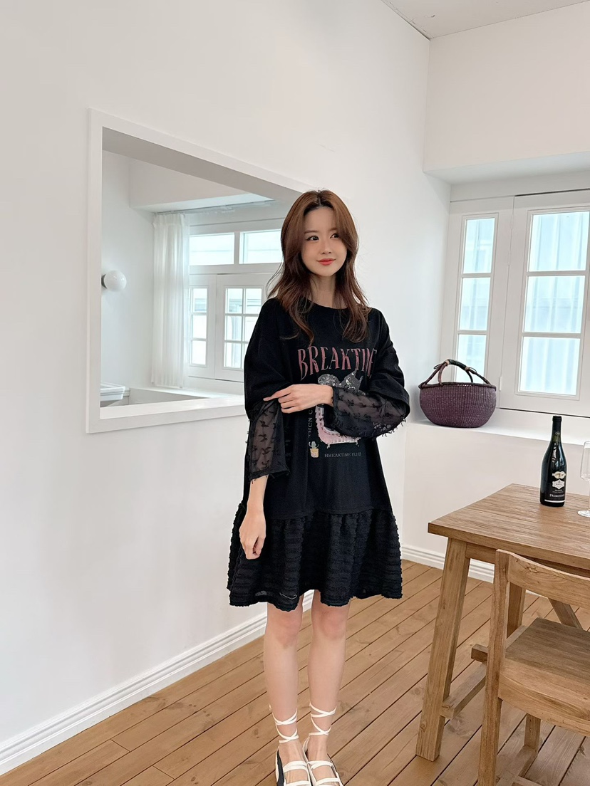 BE&amp;BE東大門直郵女士新品時尚人氣休閑推薦真品連衣裙BE&be連衣裙