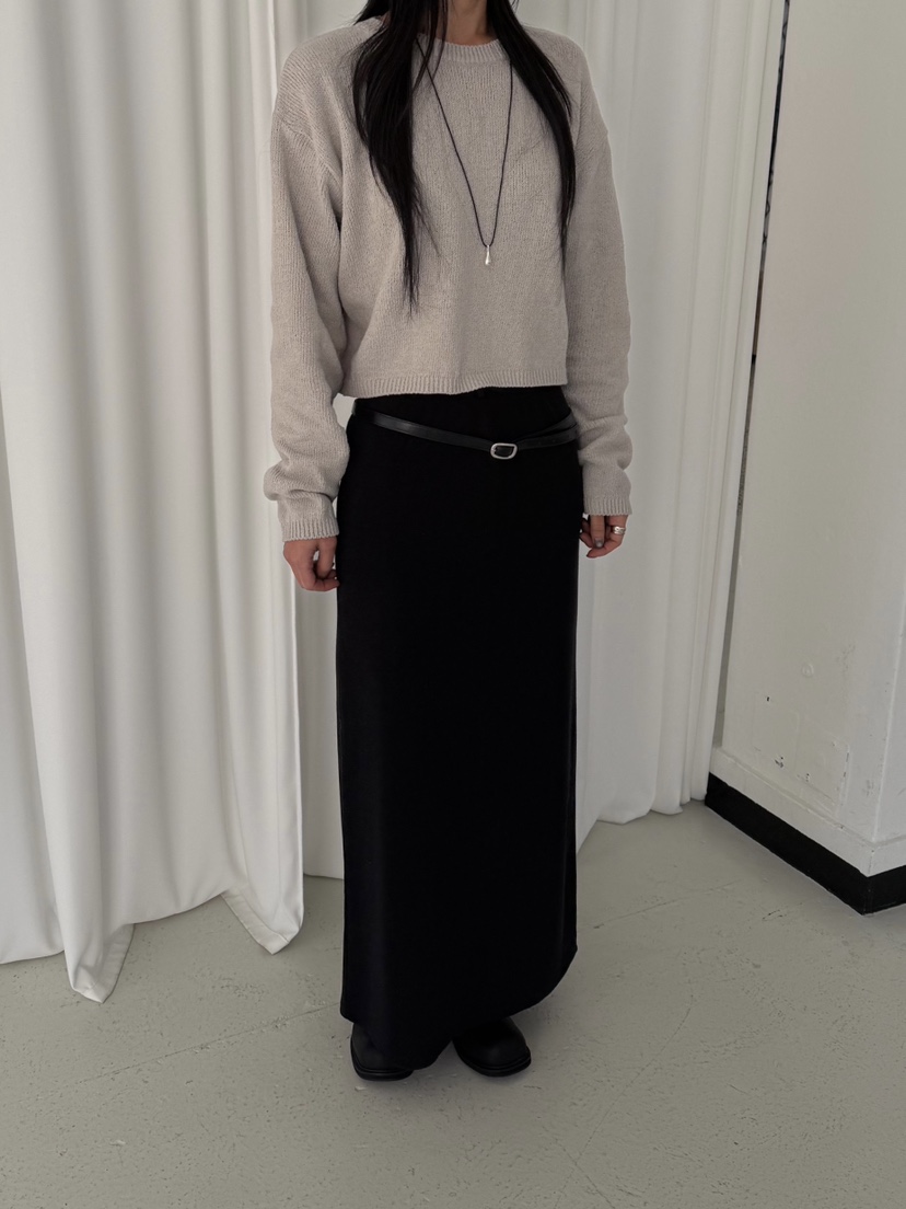 TAUPE韓國直郵女士新品熱賣真品人氣職業26春夏時尚長裙柔軟TAUPE長裙