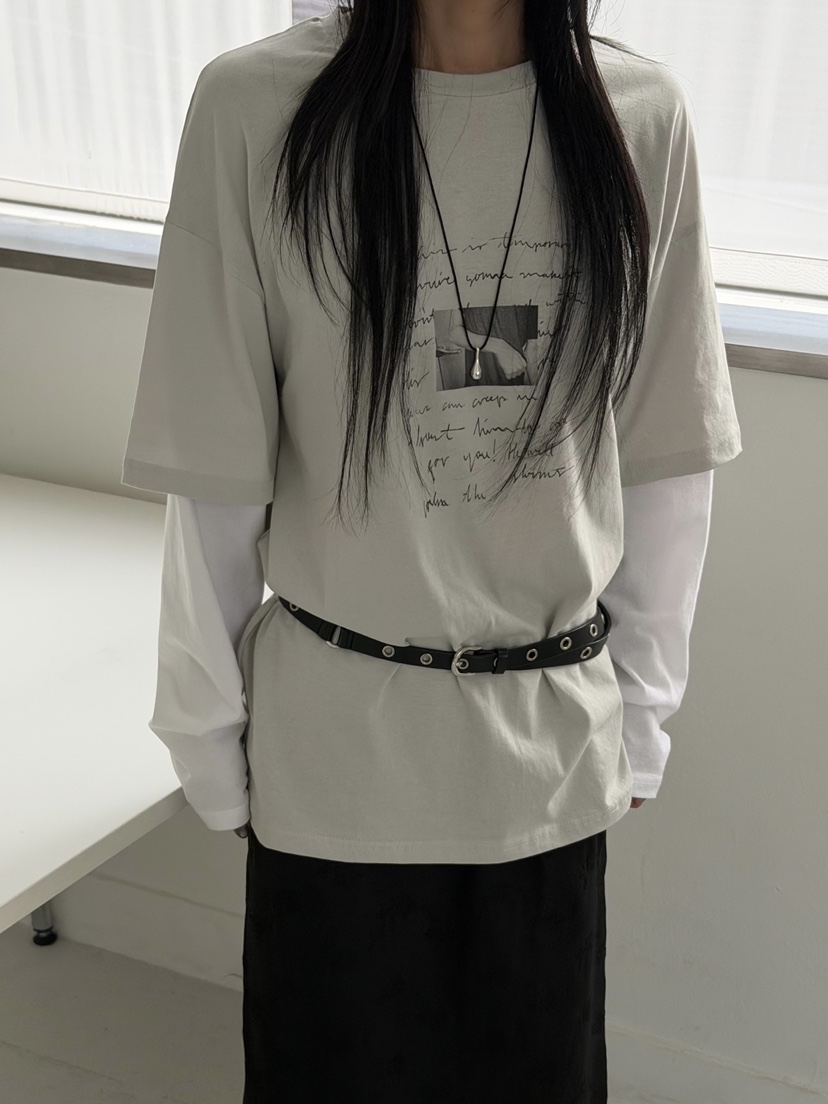 TAUPE韓國代購女裝新品推薦職業時尚休閑熱賣人氣長袖T恤TAUPE長袖T恤