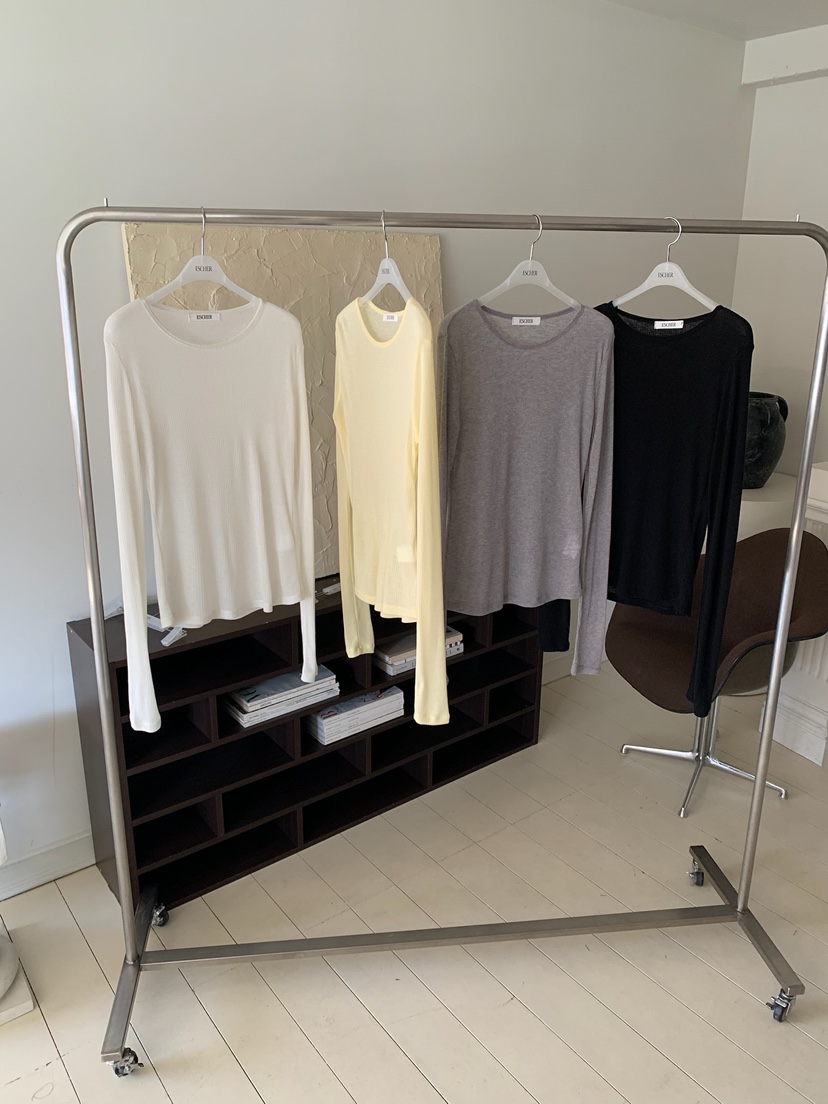 ESCHER韓國直郵女裝新品真品推薦休閑26春夏人氣時尚長袖T恤ESCHER長袖T恤