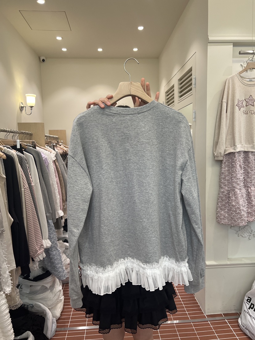 BE&amp;BE韓國直郵女士新品職業熱賣休閑真品26春夏長袖T恤BE&be長袖T恤