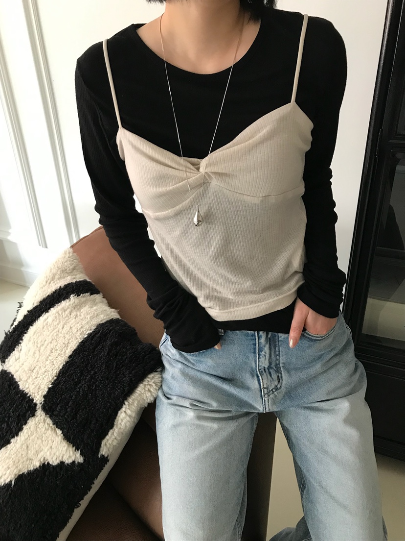 ESCHER韓國直郵女士新品推薦人氣26春夏吊帶背心不含內搭ESCHER吊帶/背心