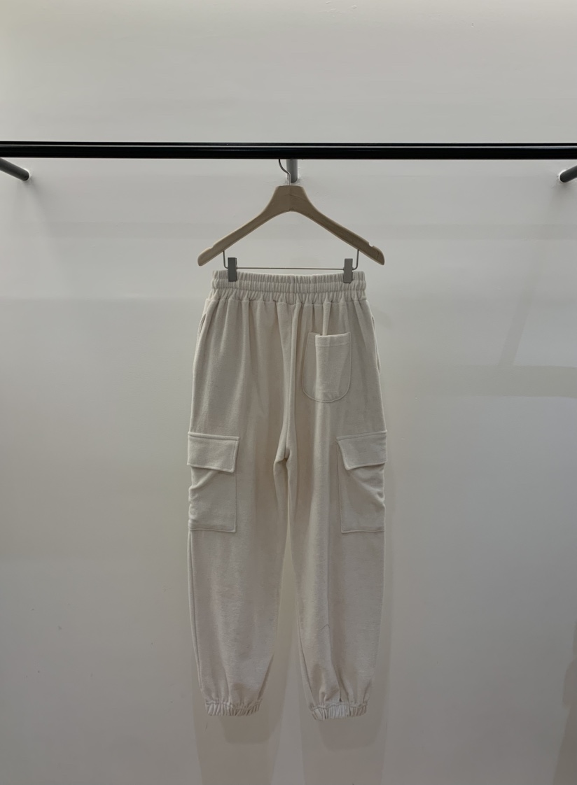 LA CREME東大門代購女士新品時尚熱賣推薦人氣休閑褲毛圈LA CREME休閑褲