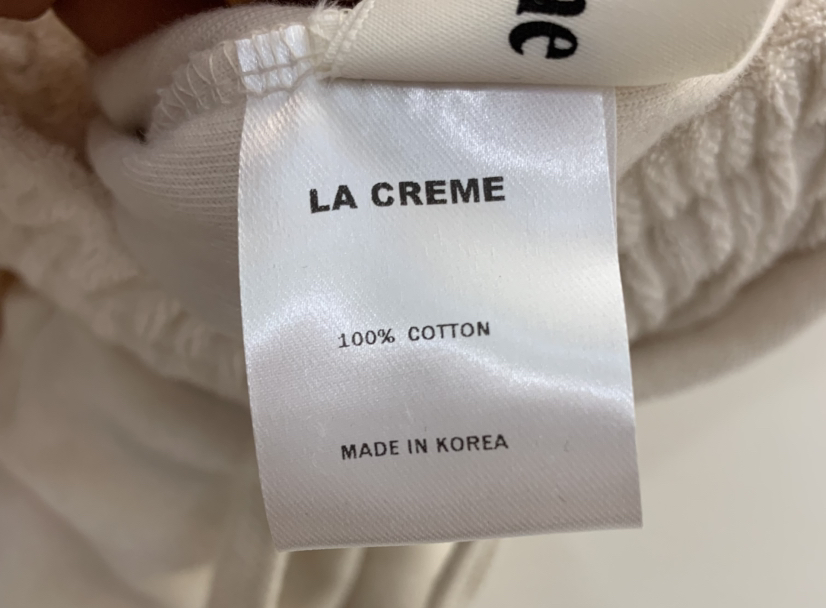 LA CREME東大門代購女士新品時尚熱賣推薦人氣休閑褲毛圈LA CREME休閑褲