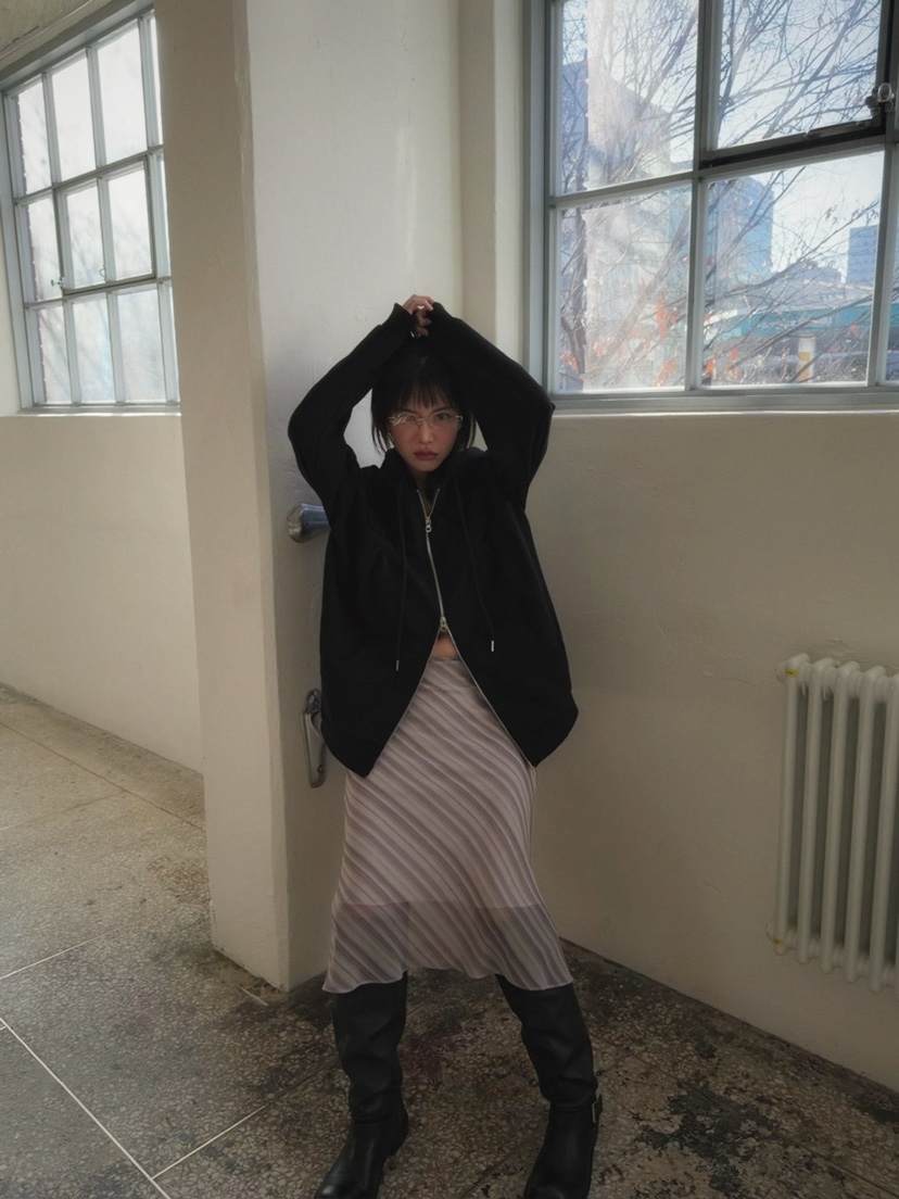 AWESOMESAUCE韓國直郵女士新款26春夏推薦人氣半身裙中短裙AWESOME SAUCE半身裙/中短裙