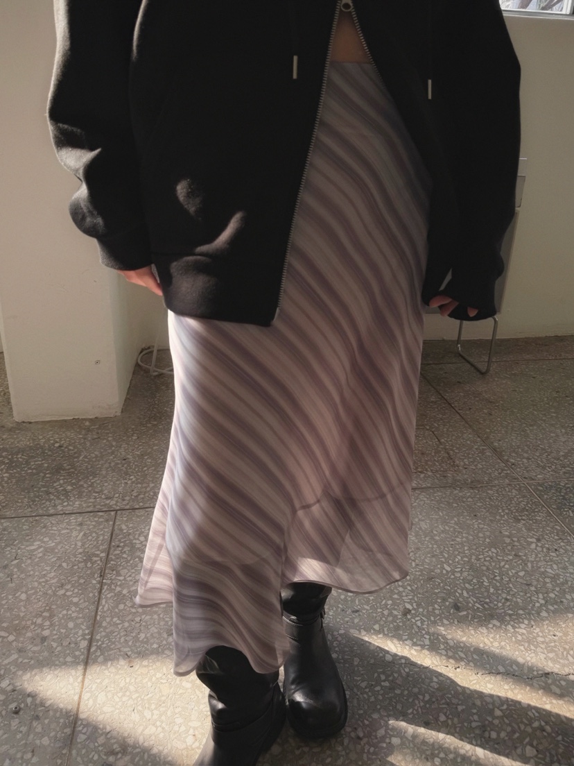 AWESOMESAUCE韓國直郵女士新款26春夏推薦人氣半身裙中短裙AWESOME SAUCE半身裙/中短裙圖色1