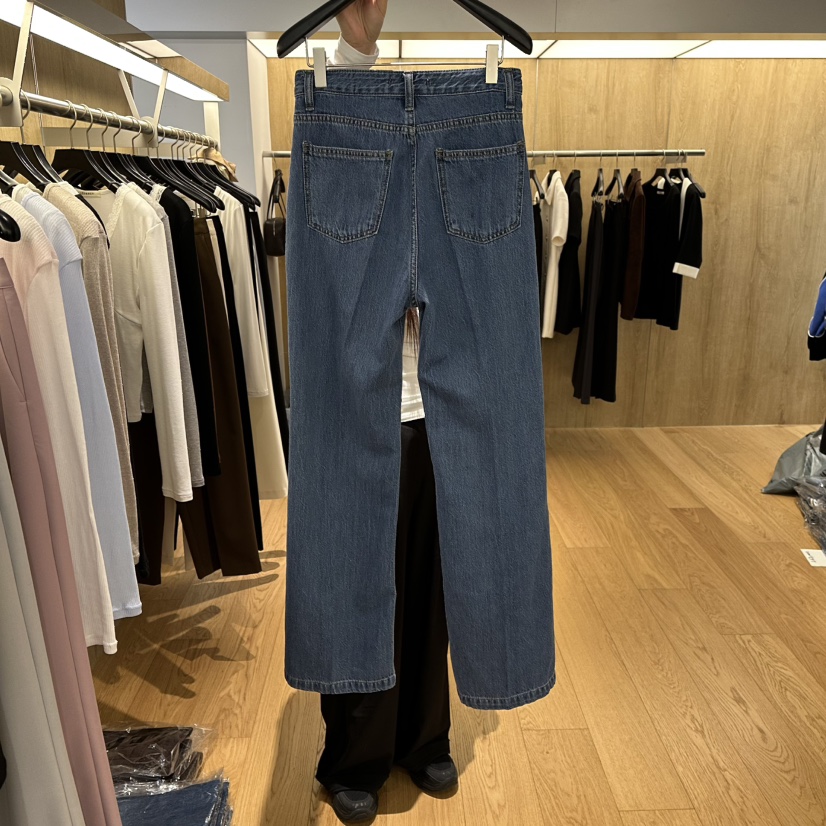 LEFANCY東大門代購女裝新款熱賣26春夏真品時尚休閑牛仔褲LEFANCY牛仔褲