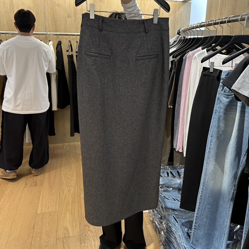 LEFANCY韓國代購女士新品熱賣26春夏真品職業時尚休閑長裙LEFANCY長裙