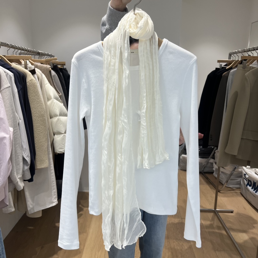 OUR-A/NOVAE韓國直郵女裝新款26春夏人氣職業圍巾披肩圍巾OUR-A/NOVAE圍巾/披肩圖色2