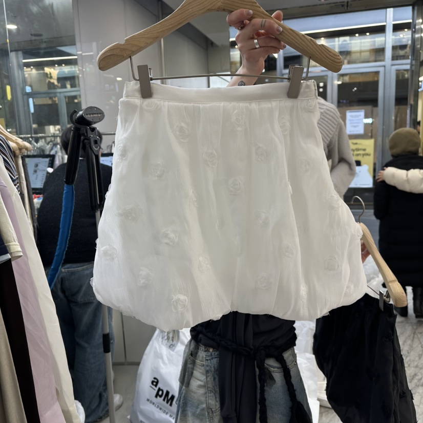 FOUNDATION韓國代購女士新品人氣職業時尚真品休閑推薦短裙FOUNDATION短裙圖色1