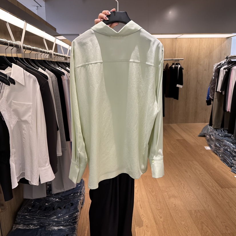 LEFANCY韓國直郵女裝新品真品職業休閑熱賣時尚襯衫蕾絲衫LEFANCY襯衫/蕾絲衫