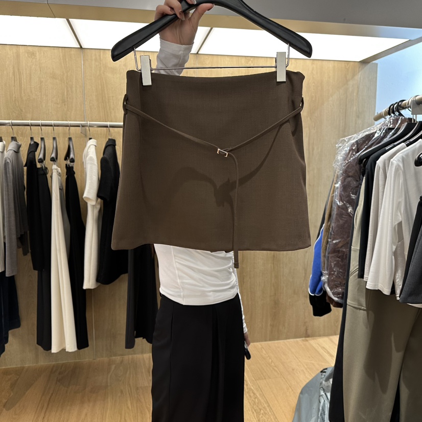 LEFANCY東大門直郵女士新品真品熱賣時尚人氣推薦裙褲含腰帶LEFANCY裙褲圖色1